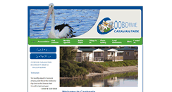 Desktop Screenshot of coobowiecaravanpark.com